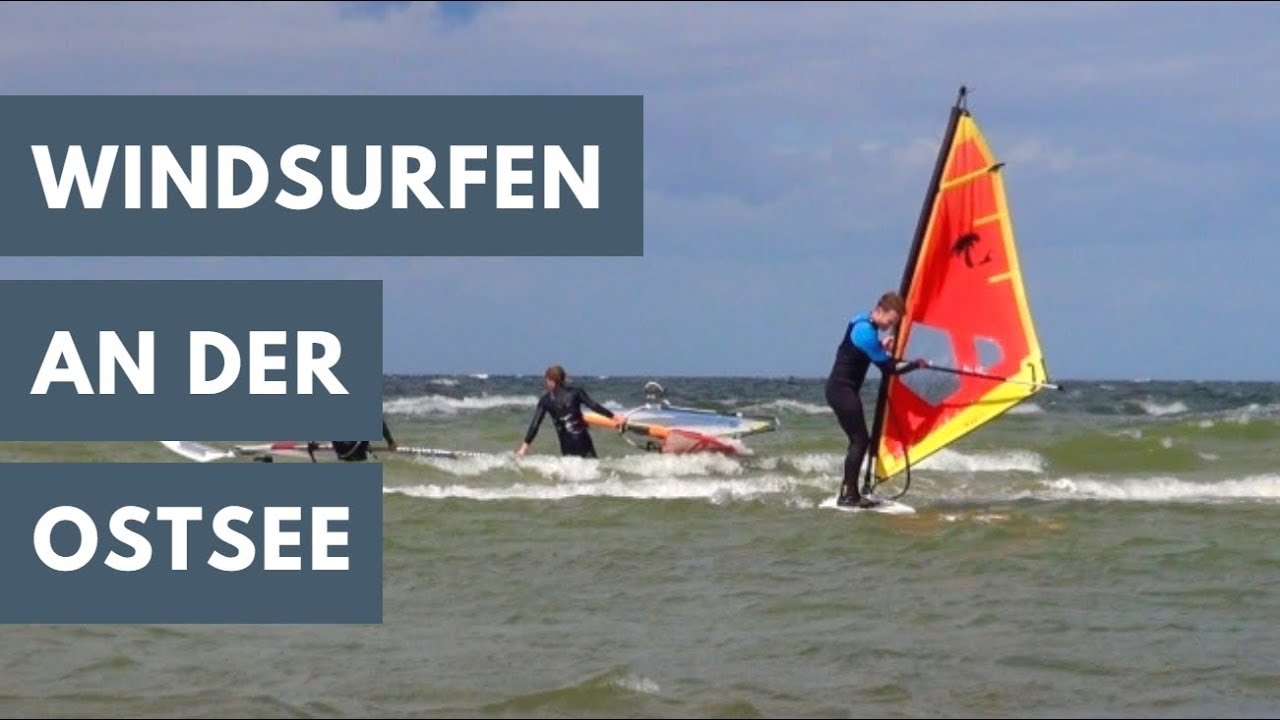 Windsurfen an der Eckernförder Bucht - Urlaub in Schleswig-Holstein - Christoph Karrasch - Vlog #14