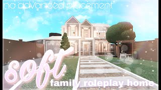 ⋆ ˚｡⋆୨୧˚Bloxburg: No Advanced Placement Soft Family Roleplay Home˚୨୧⋆｡˚ ⋆