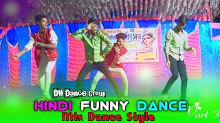 Durga Puja Special Dance🔥Round 2 hell Dialogue Mix Dance🥰Hindi Song Funny Dance-Moye Moye Song Dance