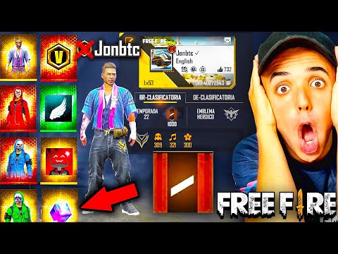 ENTRO a *MI CUENTA PERDIDA* VETERANA DESPUES DE AÑOS!! FREE FIRE - Jonbtc