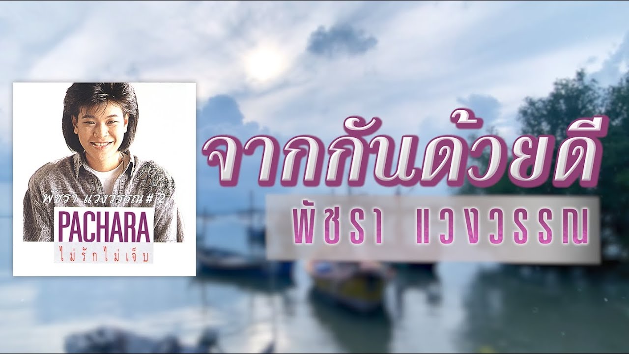 จากกันด้วยดี - เอ๋ พัชรา แวงวรรณ [ Official Audio ]