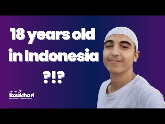 How an 18 years old made hijrah to Indonesia | My Journey class=