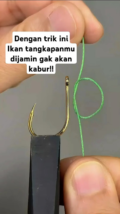 The Secret of Deadly Bait! How to Tie a Hook That Makes Fish Can't Escape!'