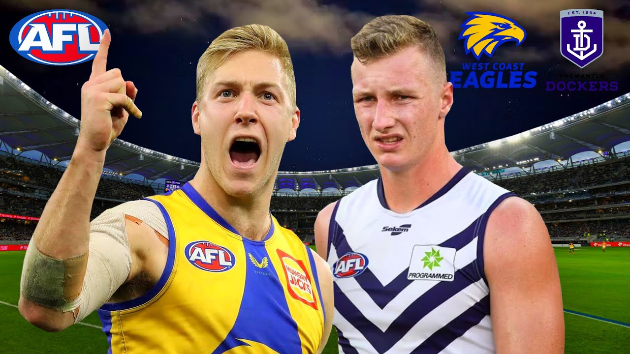 West Coast v Fremantle • Round 22 AFL Live Stream 2023