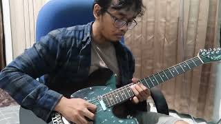 Solo Blues : Practicing Guitar improvisation in E Major
