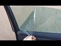 How to remove window tint film at home (from windows and windshield)