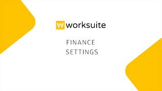 Finance Settings| Worksuite App screenshot 4