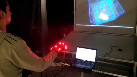 Hand controlled 3D minesweeper