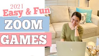 Super FUN ZOOM GAMES For ALL AGES | Easy Zoom Games 2021 | Virtual Party Games to Play | Happy Hour