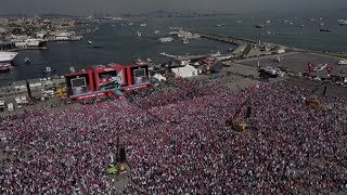 Download lagu Thousands mass at pro Palestinian rally called by Erdogan Thousands mass at pro Palestinian rally called by Erdogan