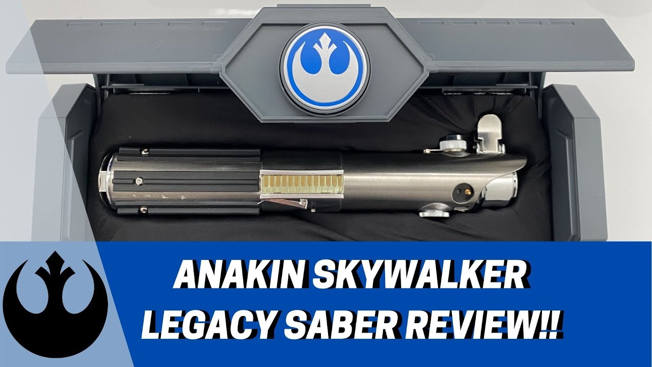 Star Wars Galaxy'S Edge - Anakin Skywalker Legacy Lightsaber Review!!