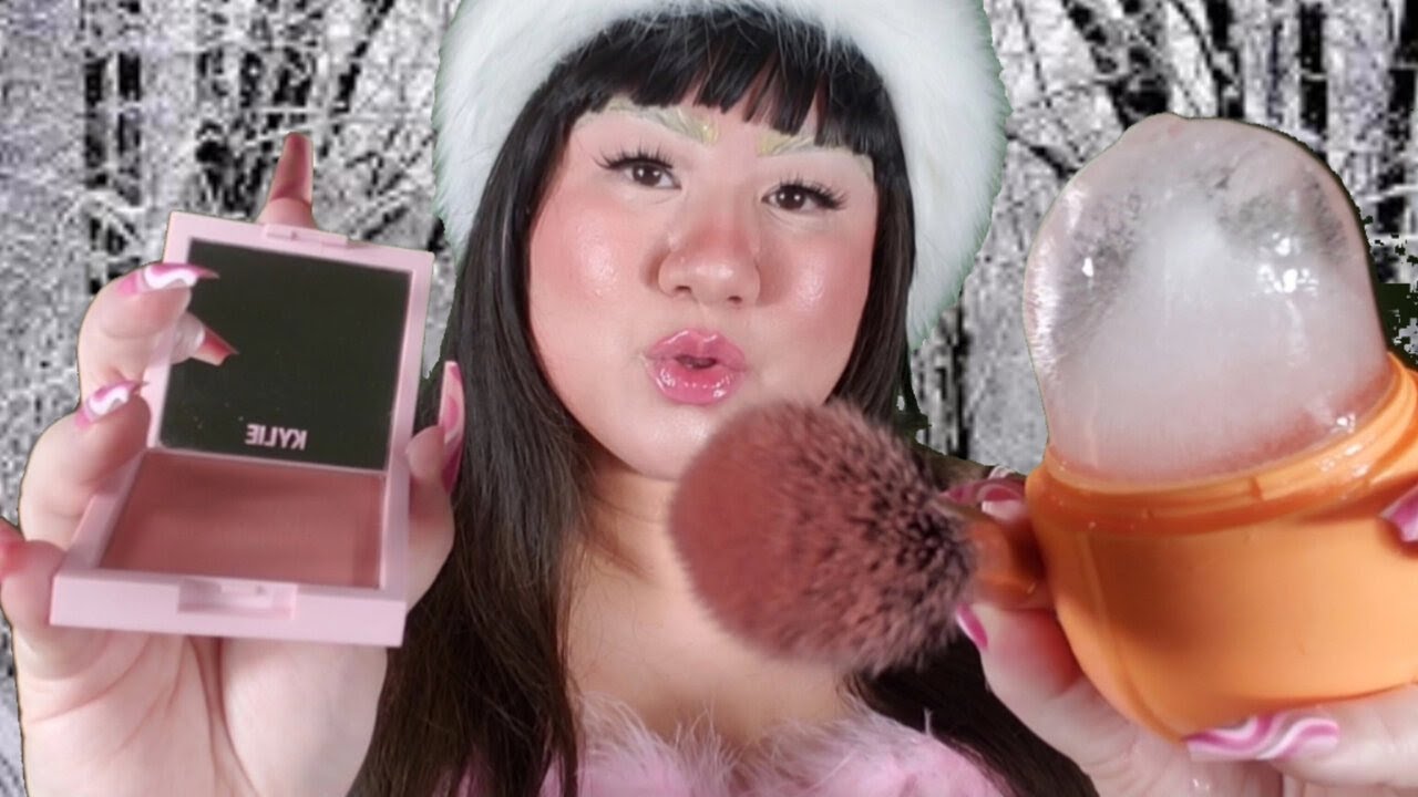 ASMR Doing your Cold Girl makeup Kylie cosmetics