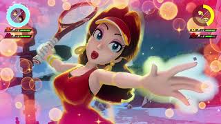 Mario Tennis Aces- Dk And Pauline Vs Bowser And Peach