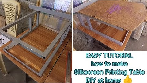 Single Station with Multiple Platten, Silkscreen Printing Table.