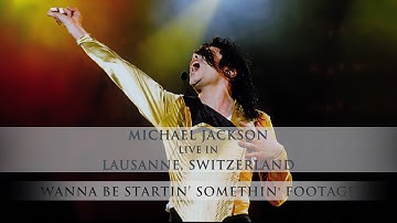 Michael Jackson Live In Lausanne 1992 | Wanna Be Startin Somethin