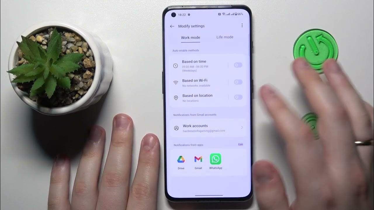 How to remove work profile in oneplus phone delete work google