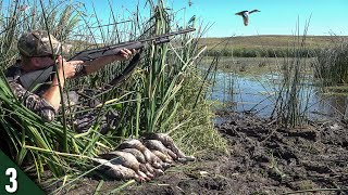 First Duck Hunt With My NEW 28 Gauge! (Limited Out) | Hunting a Cow PASTURE For Ducks