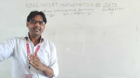 RBSE NCERT MATHEMATICS XII CHAPTER 14 3 D