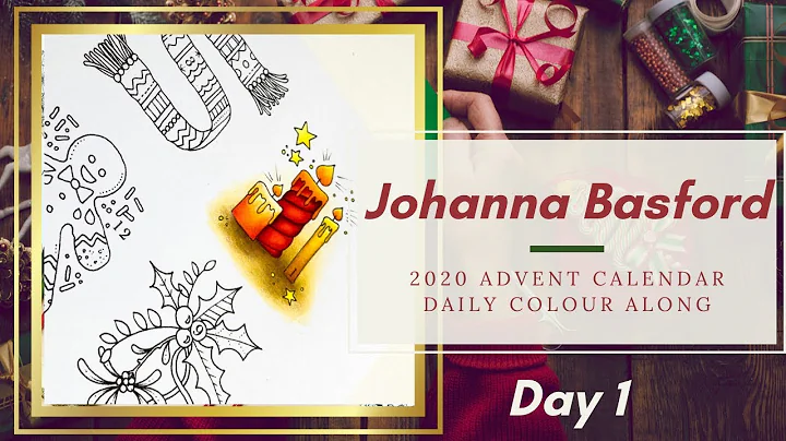 Johanna Basford | Inky Advent Calendar 2020 | Day 1