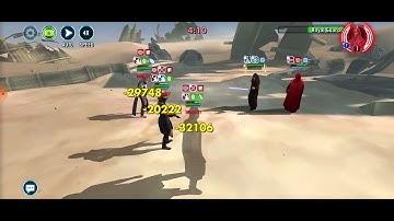 Fennec, Bam, Greef vs LV, RG, Maul(3v3 testing)