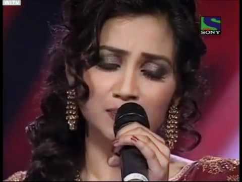 Xfactor shreya ghoshal singing lag ja gale   YouTube