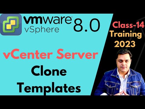 VMware vSphere 8.0 Configure Clone and Templates step by step guide ! VMware Training