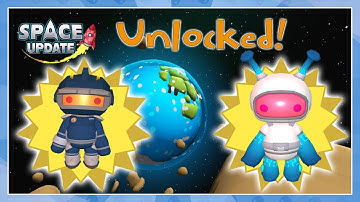 Becoming a Cadet - Gravity Suit and Super Cadet Helmet tutorial - Wobbly Life - Space Update