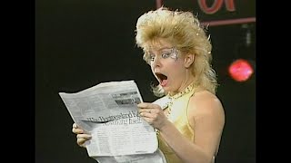 Glow Wrestling Tiffany Mellon Vs Star