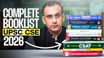 MUST READ Booklist & Resources for UPSC Prelims 2026 (You Can