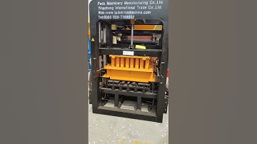 Load qt4-18 automatic concrete cabro making machine to Nairobi, Kenya