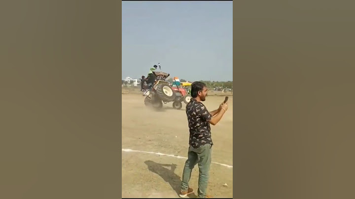 tractor accident 😱😱in race|accident|race|tractor|fall