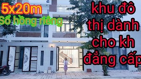 Nhà khu đô thị 5 sao đẳng cấp, MT Đinh Đức Thiện, Nhà đẹp Bình Chánh, bán nhà Bình Chánh giá rẻ, SHR