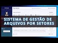 Sistema de gestão de arquivos por setores | Elementor pro + Crocoblock