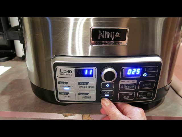 Ninja 4-in-1 Accutemp Cooking System w/ Auto-iQ & Recipe Book 