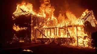 Massive wildfires are tearing through parts of california, destroying
hundreds buildings and forcing thousands people from their homes. the
camp fire i...