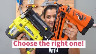 Which Nail Gun Do I Buy (for Beginners) | Finish vs. Brad vs. Pin nailer