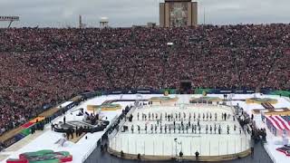 National Anthem at 2019 Winter Classic at Notre Dame