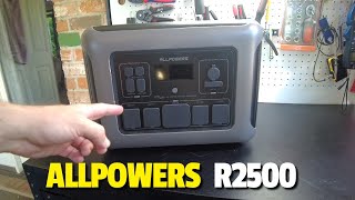 ALLPOWERS R2500 2500W / 2016Wh LiFePO4 Power Station