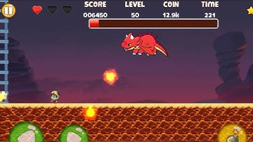 super Matino GO-Android Gameplay Part-26 Adventure of Super Matino World FINAL BOSS (Android, IOS)