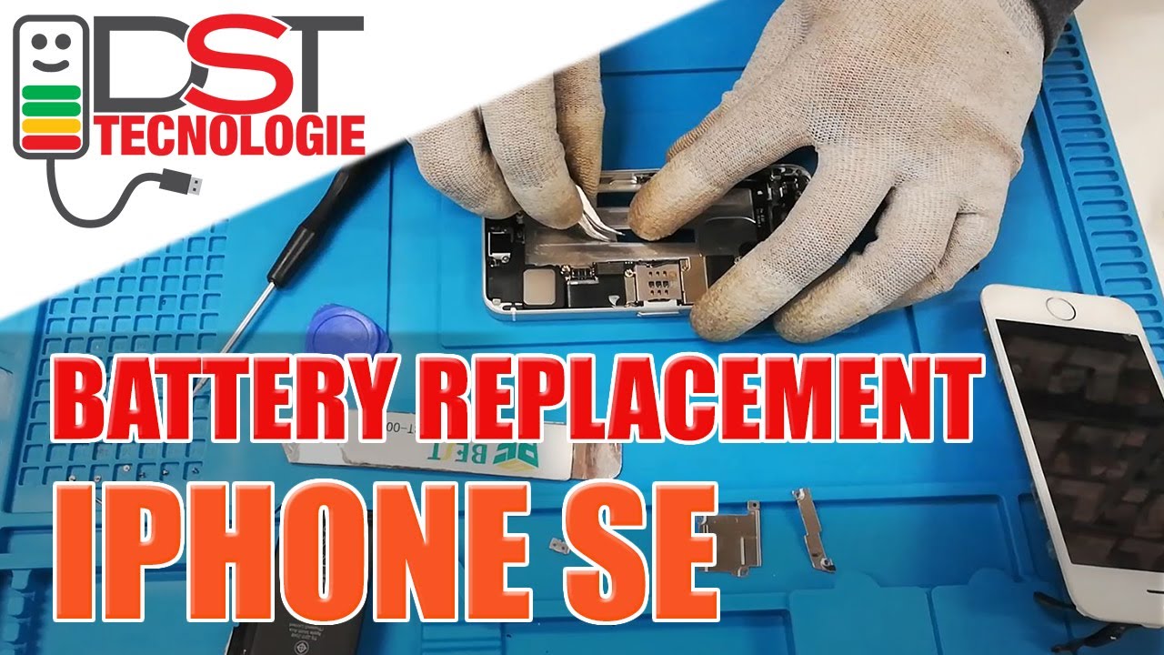 Battery replacement iPhone SE Timelapse YouTube