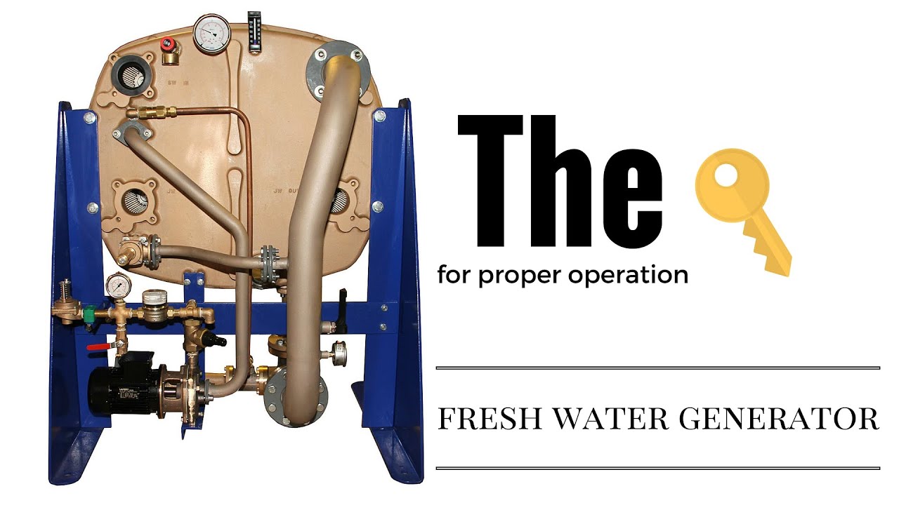 How to start fresh water generator Alfa Laval system How to start fresh water generator Alfa Laval system
