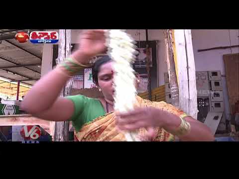 Jasmine Prices Soar Across Tamil Nadu Markets | Teenmaar News | V6 Telugu News