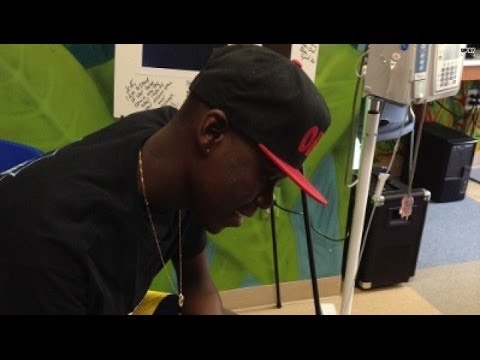 Rapper with terminal illness gets signed - YouTube