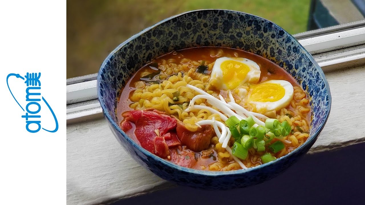 Atomy Potato Vegetable Ramen Instant Noodle Recipe Time EP 276 YouTube
