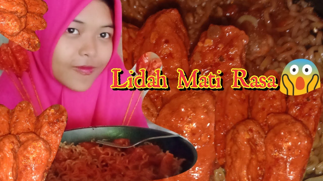 Mukbang || 🌶Spicy Meatball Noodles🌶 - YouTube