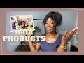 My Relaxed hair products || What I Use & When || April Sunny