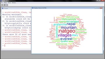 R - Twitter Mining with R (part 2) create WordCloud from Tweets