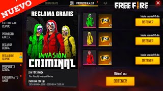 RÁPIDO¡ YA SALIO NUEVO EVENTO PARA RECLAMAR RECOMPENSAS EN FREE FIRE POR DÍA DE LAS MADRES NEW EVENT