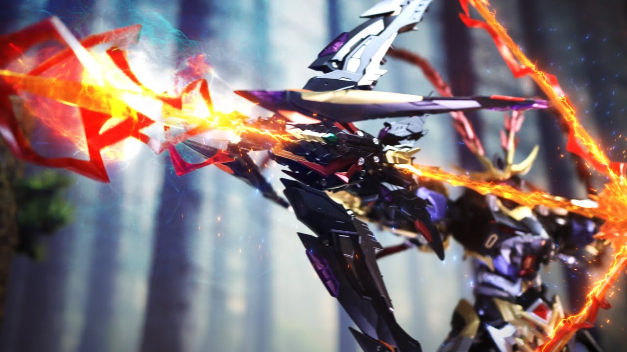 Motor Nuclear MNQ-05X Lu Bu VS Blue Dragon Ao Bing/White Dragon/Yellow