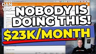 Amazon FBA Product Research Method NOBODY IS DOING That Found Me A $23,000/Month Product!